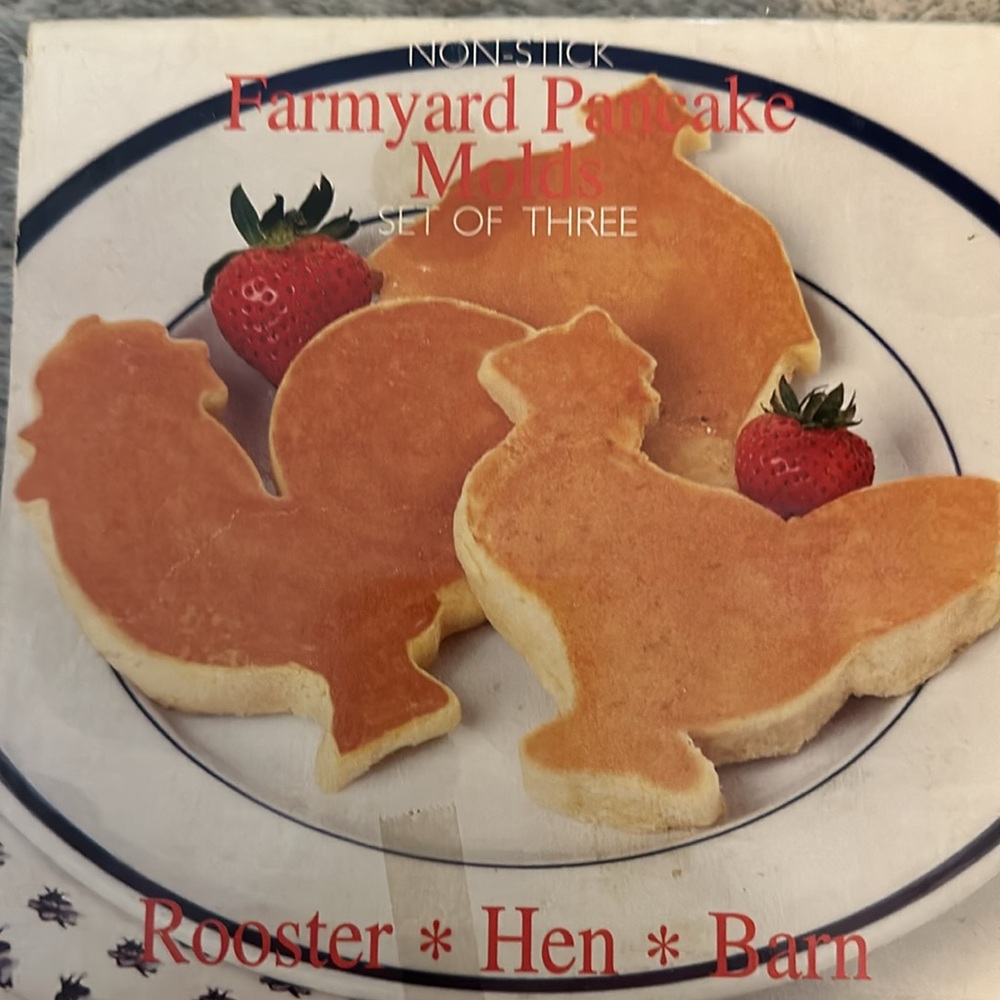 FARMYARD PANCAKE MOLDS